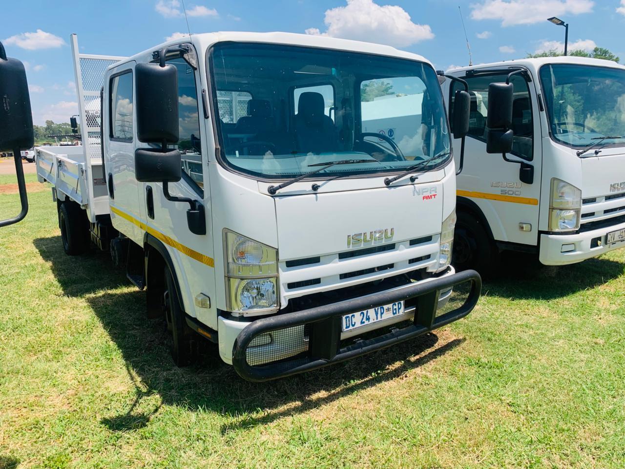 ISUZU NQR400 CREWCAB DROPSIDE