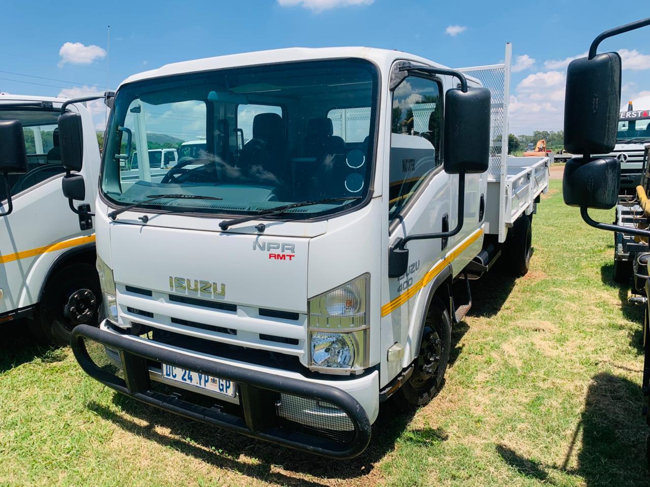 ISUZU NQR400 CREWCAB DROPSIDE