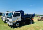 NISSAN UD 85 6 CUBE TIPPER TRUCK