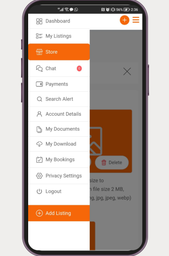 White and Black Minimalist Phone Mockup Instagram Story